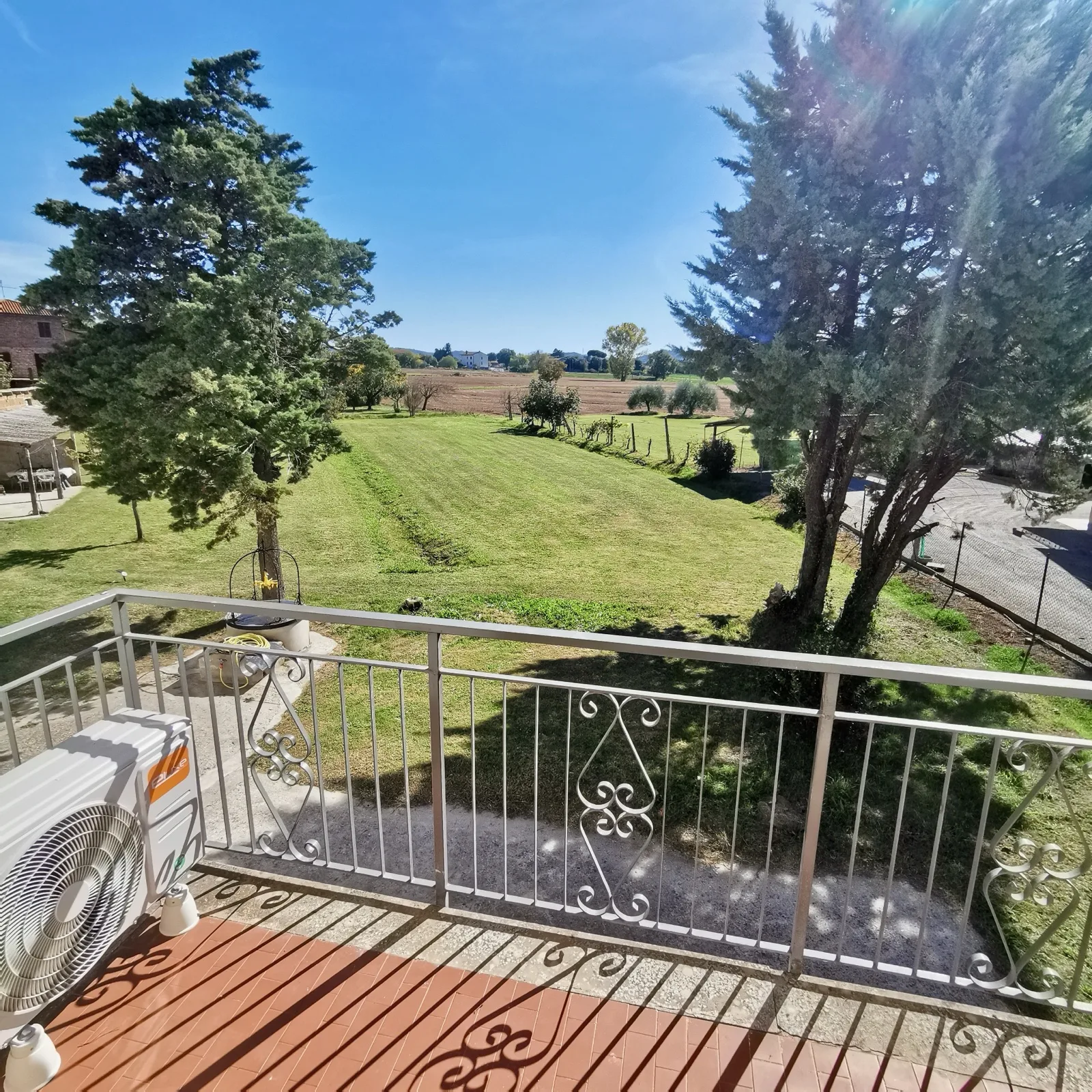 Vista dal balcone della Camera Smeraldo